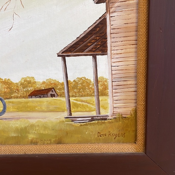 Framed painting by Don Rogers! - Picture 8 of 8